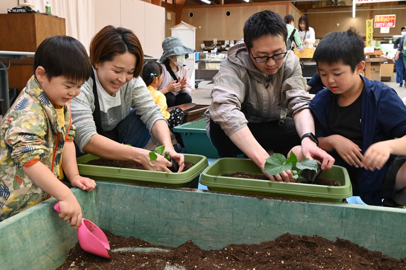みんなで育てる野菜栽培教室