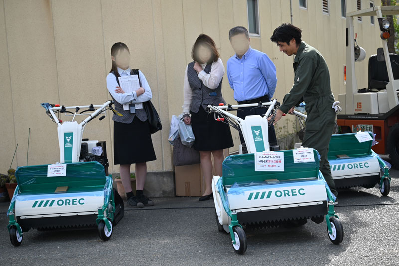 農機の安全と効率向上をＰＲ