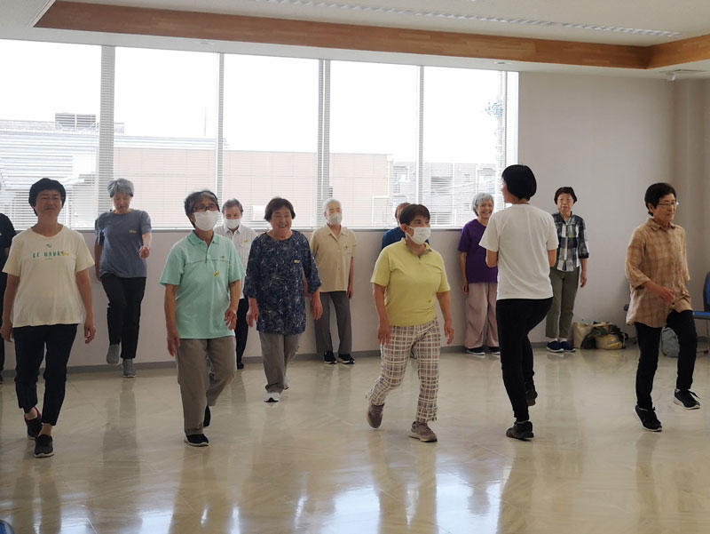 姿勢美人を目指して♪健康ウォーキング体験